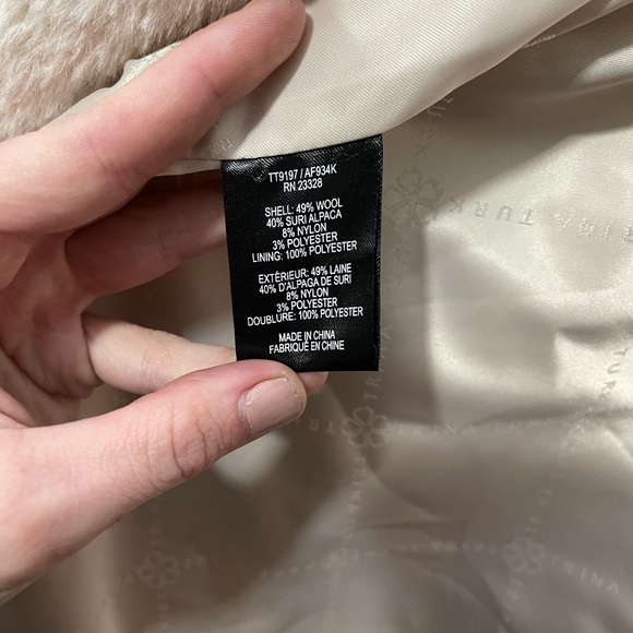 Trina Turk Wool and Alpaca Coat - Picture 6 of 6